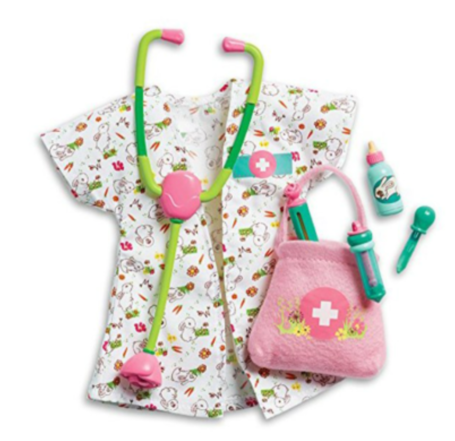 American Girl Doll Wellie Wishers Woodland Animal Vet Set NE