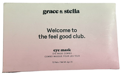 Grace And Stella Eye Mask Eye Mask Combo 72 Pairs Expires 09/07/2026