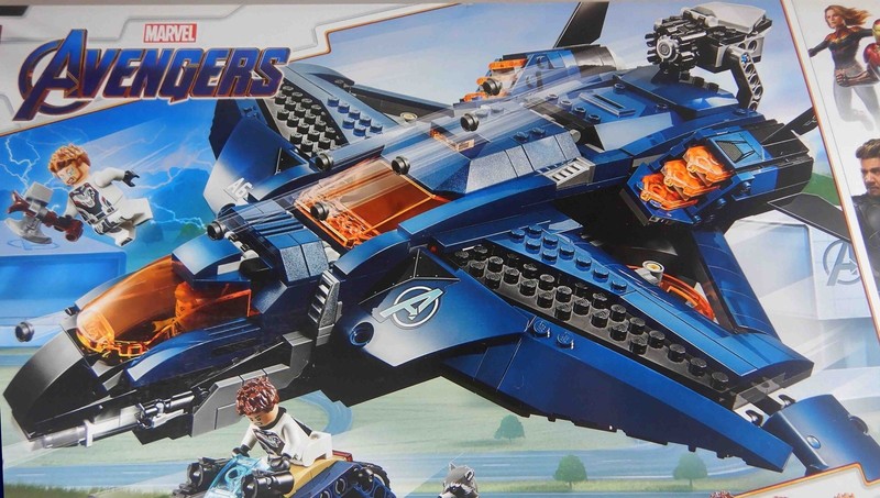 LEGO 76126 Avengers Endgame Ultimate Quinjet Set: BLACK WIDOW