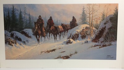 G. HARVEY-''WIND RIVER RANGE'' SN #836/1250 w/ COA 