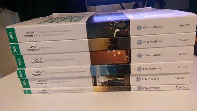 CFA Program Curriculum 2016 Level 1 Full Set (6 Volumes)