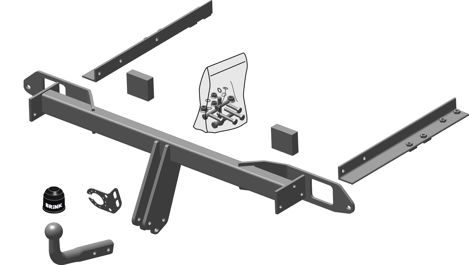 Brink Towbar for Vauxhall Insignia Hatchback 20082013 Swan Neck Tow Bar eBay