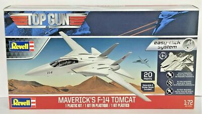 Revell 1268 1/72 Snap Together Top Gun Maverick's F-14 Tomcat Plastic Model Kit