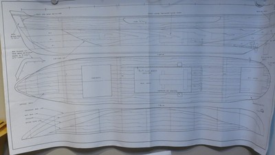 Full Size Printed PLANS Scale ¼”=1ft (1:48) T.H.V. PATHFINDER Suitable for Radio