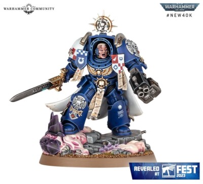 Warhammer 40k LEVIATHAN - Space Marine - Captain in Terminator Armor - NEW NOS
