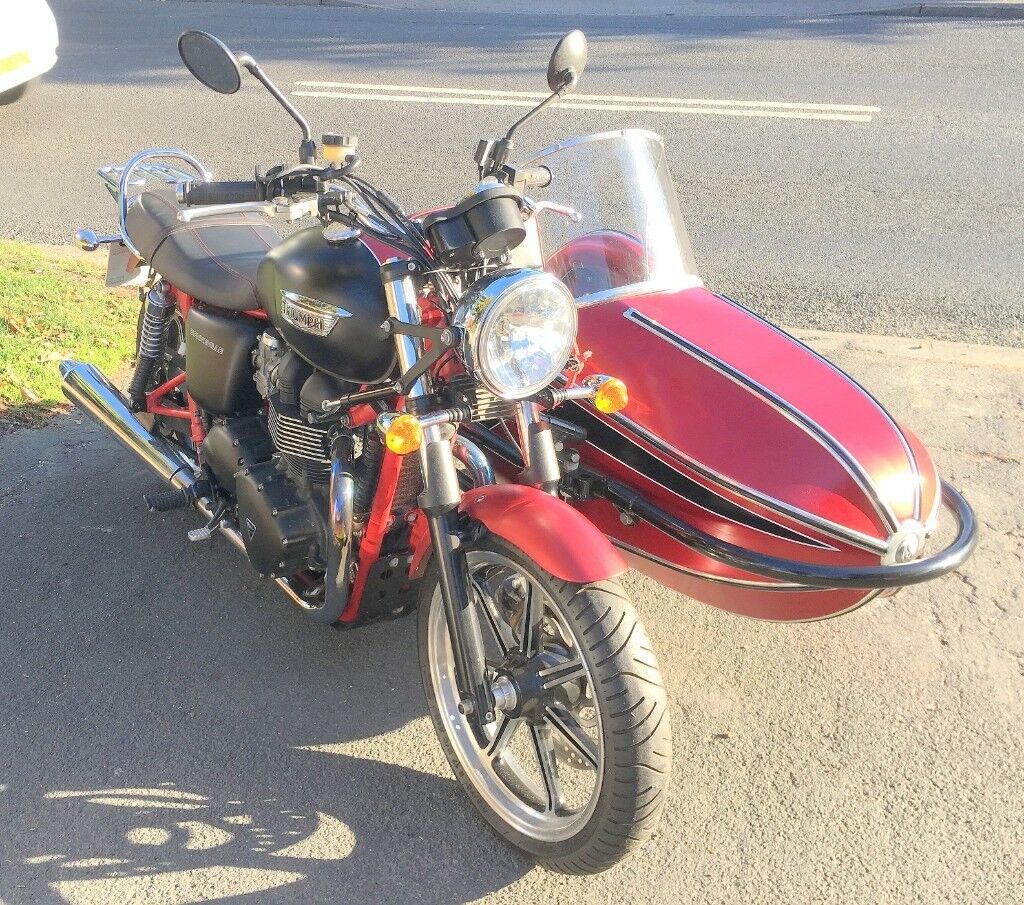 For sale Triumph Bonneville and Sidecar in Rayleigh