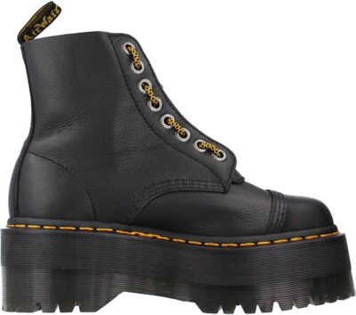 Pre-owned Dr. Martens Sinclair Max Boots Black Pisa