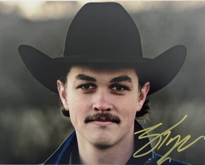 ZACH TOP SIGNED 8x10 PHOTO COUNTRY SINGER AUTOGRAPH AUTHENTIC COA