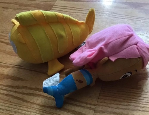 Nickelodeon Bubble Guppies Mr Grouper Fish Molly Mermaid PLUSH