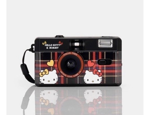 HELLO KITTY フィルムカメラ 2台セット ジャンク Hello Kitty Strawberry Shake 35mm Camera