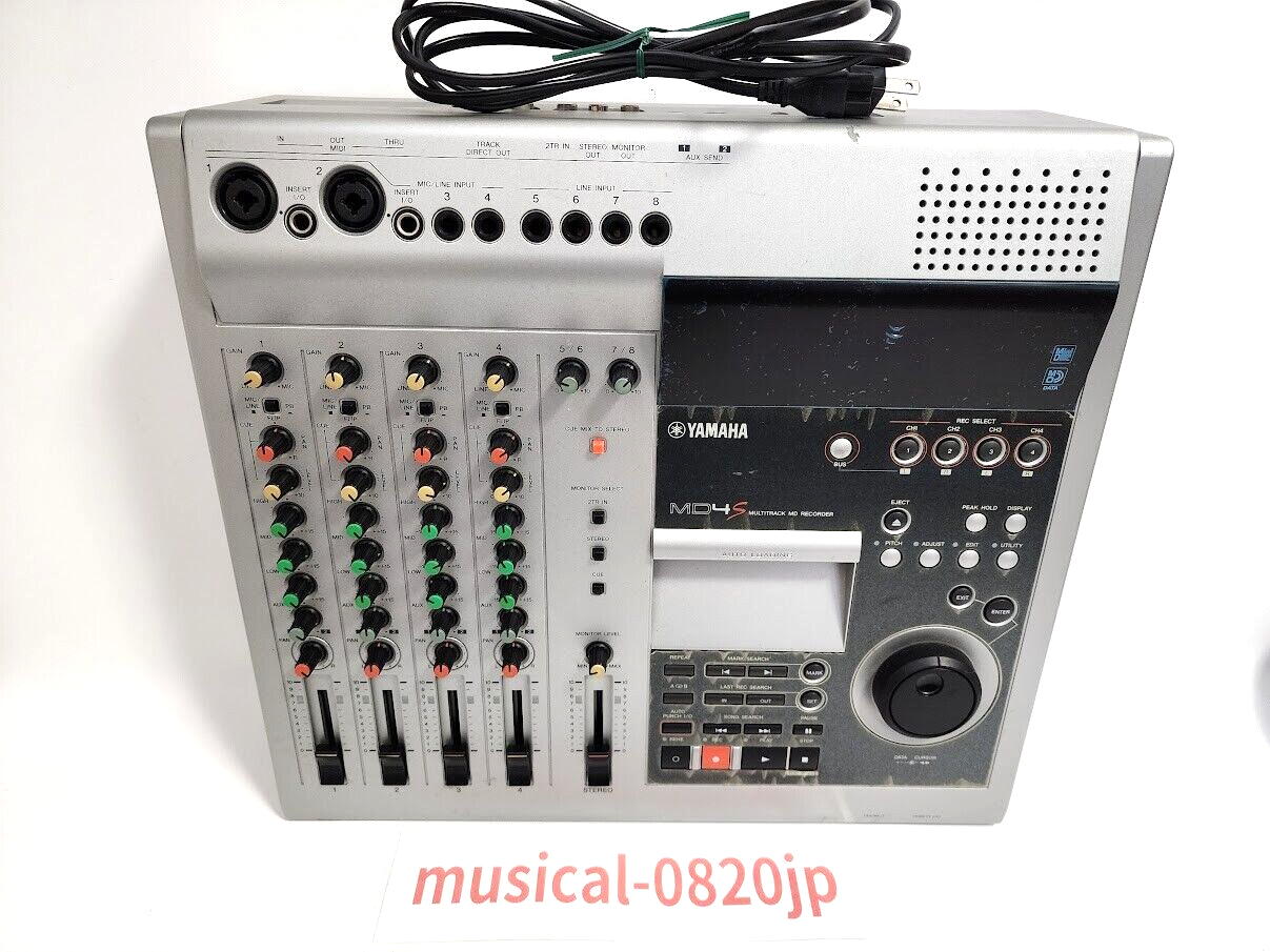 YAMAHA MD4S MULTI TRACK MD RECORDER ヤマハ マルチトラックMD