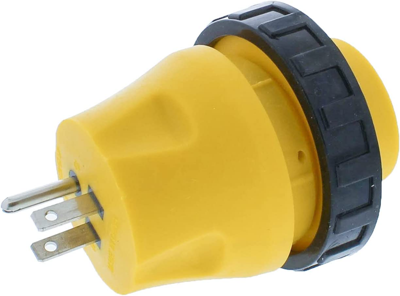 15A to 30A RV Power Cord &ndash; Male to Female 3-Prong 125V AC Camper Generator Cable
