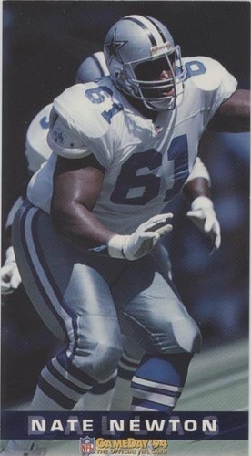 1994 Fleer GameDay Nate Newton #100