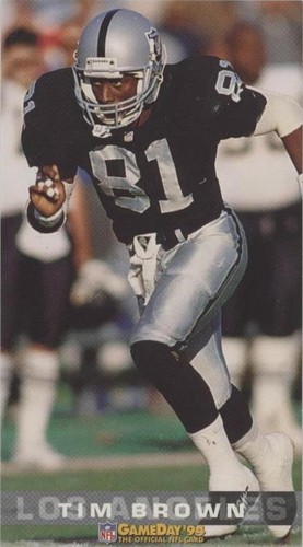 1994 Fleer GameDay Tim Brown #198