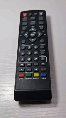 2PCS Remote Control For Elite LUX EL-8500HD Smart HD SD DVB-T2 Digital Receiver