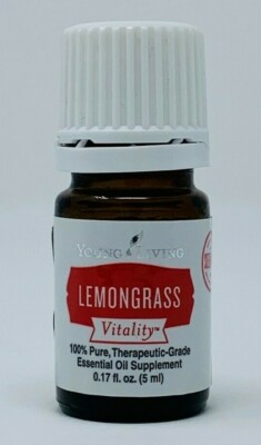 Young Living Lemongrass Vitality Pure Therapeutic Grade Essential Oil 5ml NEW!