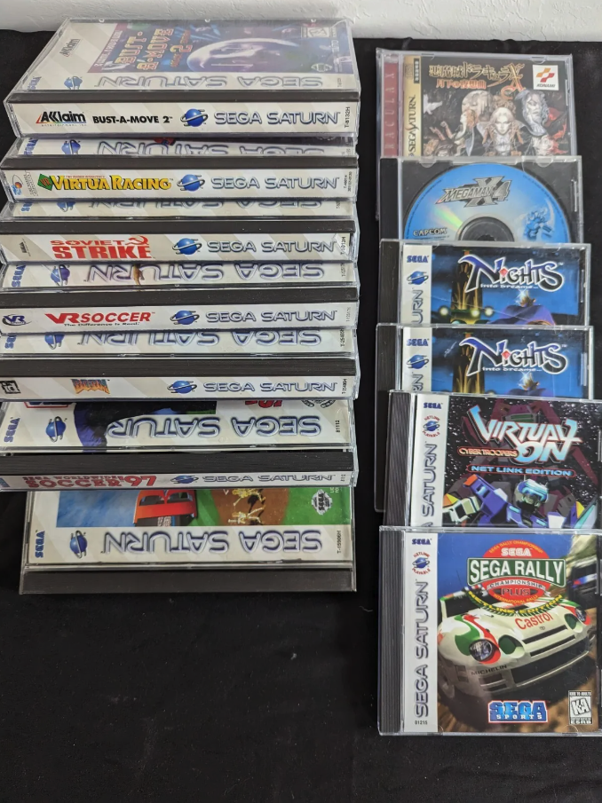 Sega Saturn Video Games (MAKE YOUR OWN BUNDLE)(PICK YOUR