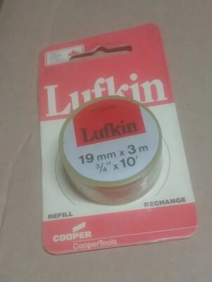 LUFKIN RY33CME 19MMx3MM (3/4''x10') TAPE MEASURE REFILL BY COOPER TOOLS 90032