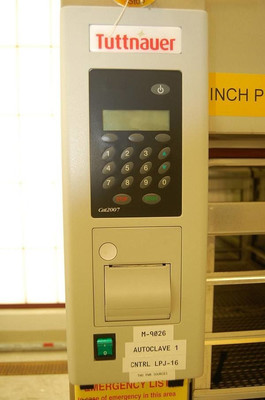 Tuttnauer 66120 Sterilizer Autoclave +Cart+Generator/Getinge/Amsco/26x26x48