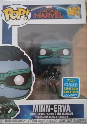 Funko Minn-Erva, Bobble Head, Marvel Captain Marvel