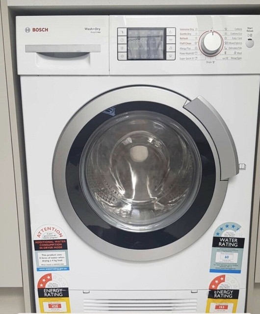 Bosch 7 4kg Ecosilence 1400rpm Combo All In One Washer Dryer Washing