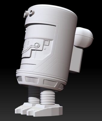 MEL-221 GONK POWER DROID For 3.75IN (1:18) FIGURE DIORAMA