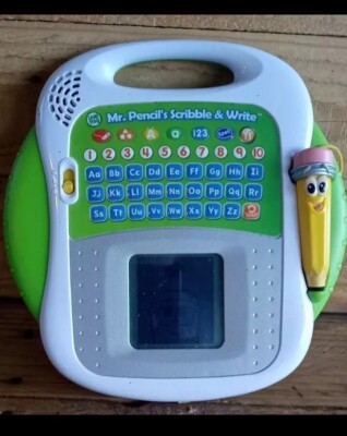Leap Frog Mr Pencil's Scribble And Write Educational Learning Toy TESTED!