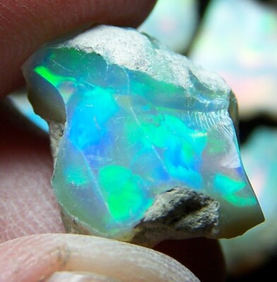 Ethiopian Opal Welo Rough 10P LOT 75.42 CTs VIDEO AAA MIXED Grade USA DEALER