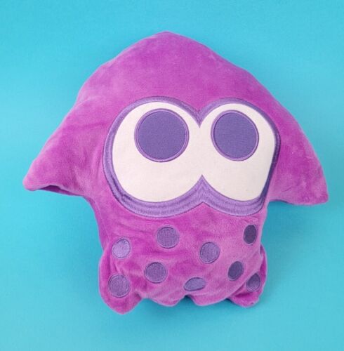 Purple Inkling Reversible Squid Plush Stuffed 10