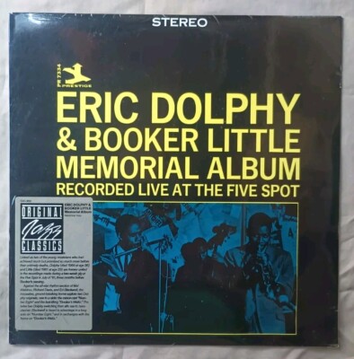 ERIC DOLPHY & BOOKER LITTLE MEMORIAL ALBUM PRESTIGE OJC353 SEALED VINYL LP