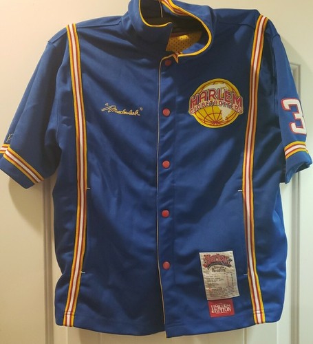 希少【FUBU HARLEM GLOBETROTTERS】プルオーバージャージ Platinum FUBU Harlem Globetrotters Meadowlark 36 75Th