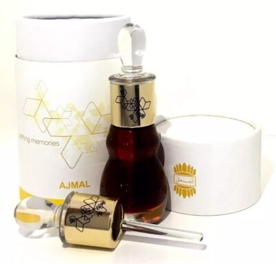 12ml Ajmal Mukhallath Rashid Perfume Oil Attar Unisex by Ajmal Perfume - FedEx 