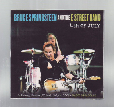 (CD) BRUCE SPRINGSTEEN - 4th Of July / Sweden July 4, 2008