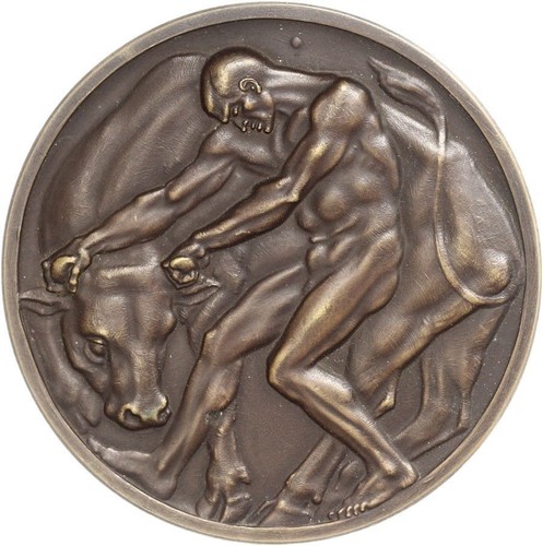 MÉDAILLE EN BRONZE De Rambouillet Offert Par Gérard Larcher Dans Son Écrin EUR 45,00 - FR