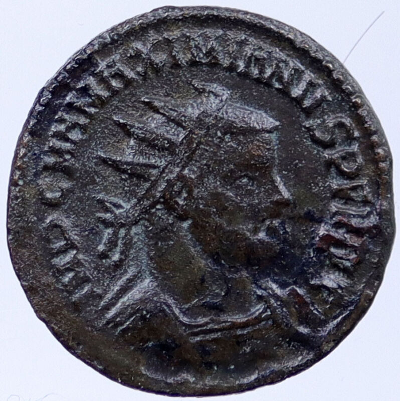 Maximian W Jupiter Zeus Authentic Ancient 285ad Genuine Old Roman Coin I118477