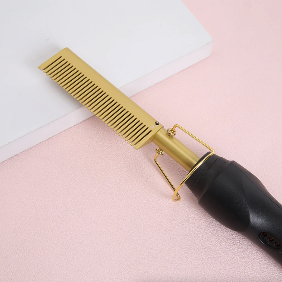 Hair Straightener Comb Electric Straightening Comb Hot Comb Silk
