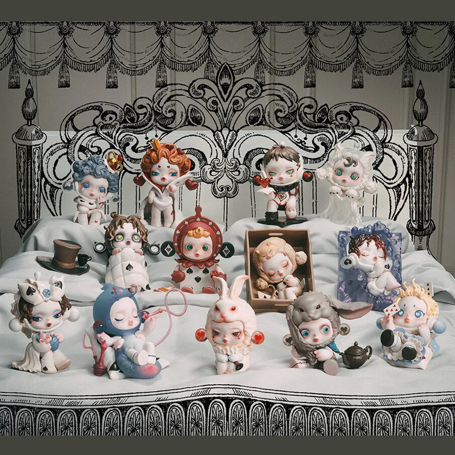 SKULLPANDA Wonderland popmart シークレット POP MART SKULLPANDA Everyday Wonderland Series New Choose