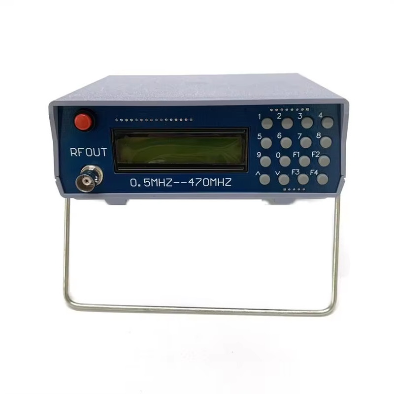 New version High frequency signal source RF signal generator 0.5-470MHz 0.5MHz-4