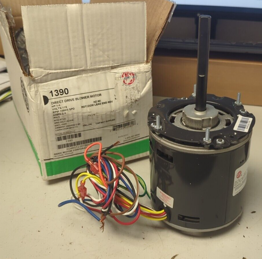 Direct Drive Blower Motor K48hxstz-3519 1/4hp 115v
