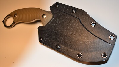 RUIKE F181-W Fixed Blade W/Belt Sheath (Sand Color)