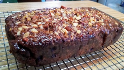 Holy Land Christmas Fruitcake! All Natural! 2 Pound Cake!! Full Of Fruits & Nuts