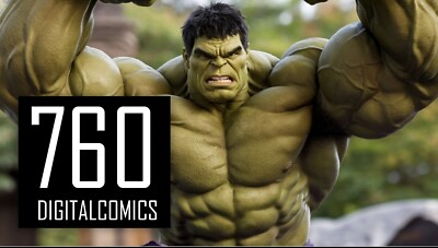''THE INCREDIBLE HULK ''THE ULTIMATE DIGITAL COLLECTION OF 760  COMICS