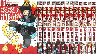 Fire Force  Comics  japan　Vol. 1～34 (Japanese version)　Sold separately manga