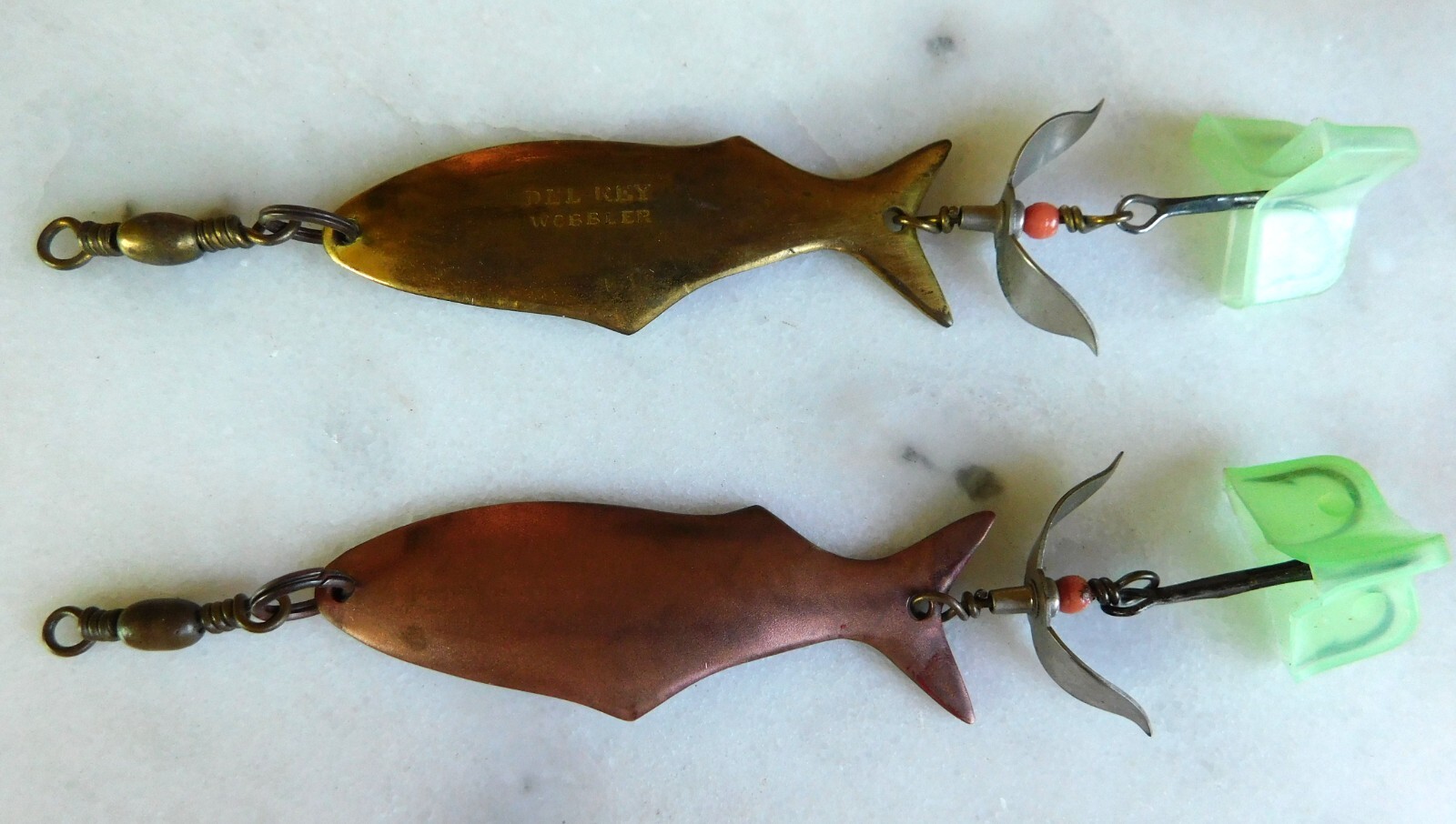 fathead fishing lure Acme Hyper-Glide Drave Option:MS Crack** walleye and salmon attack Vintage Lot of 8