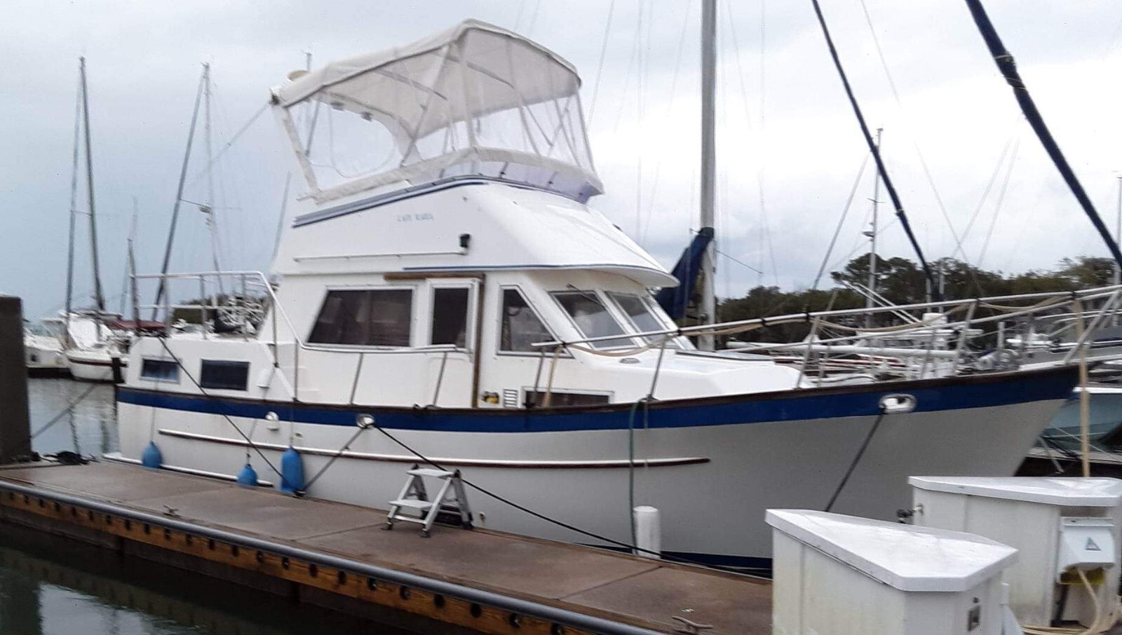 1987 Ta Chiao 34.9' Sundeck Trawler South Carolina Used Ta Chiao