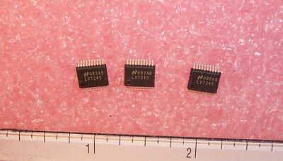 QTY (66) 74LVT245MSA NSC SSOP-20 LOW VOLTAGE TRANSCEIVER W/ 3-STATE NOS 1 TUBE