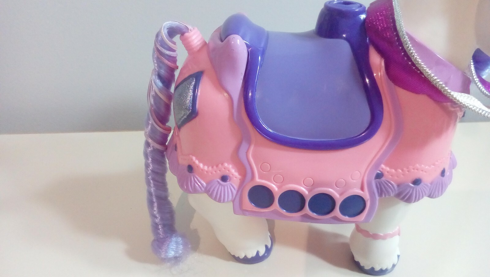 Vintage Tonka Keypers Diamond Horse pink & purple beautiful condition bridle