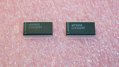 QTY (29) 74LCX16244MEA NSC SSOP-48 16-bit BUFFER/LINE DRIVER LCX16244 NOS 1 TUBE