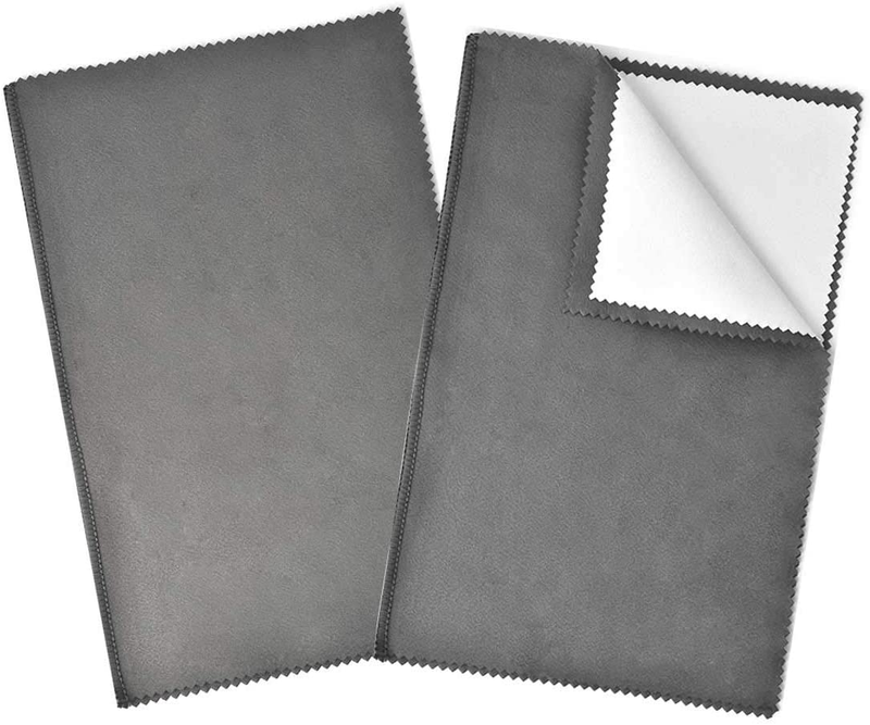 2pcs Jewelry Polishing Cleaning Cloth Large 10'' x 12'' for Sterling Silver Jewe