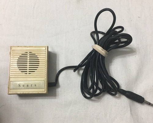 Sears Model 8230 Portable Reel To Reel Player w/ Microphone Parts/Repair